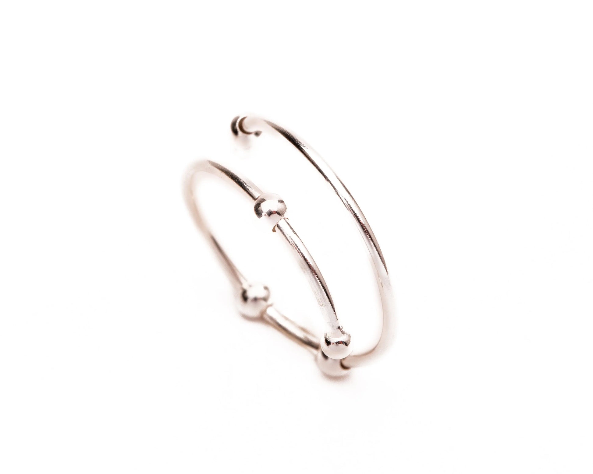 The Spiral Serenity Ring Night Arrow