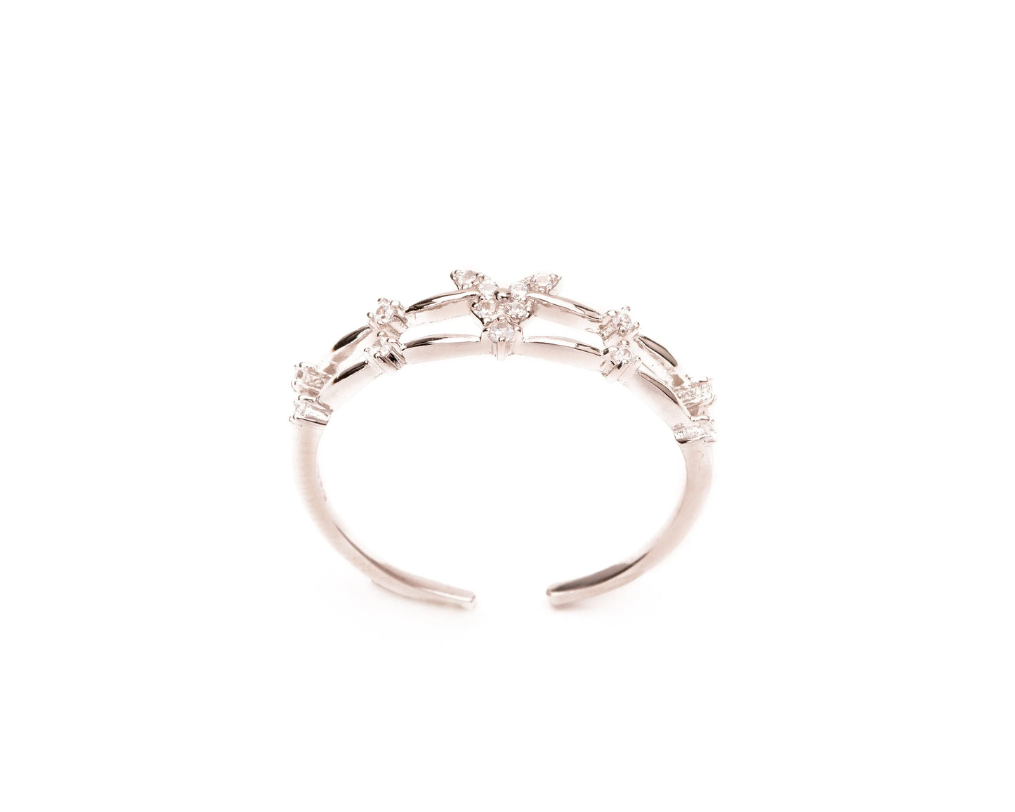 The Butterfly Bliss Ring Night Arrow